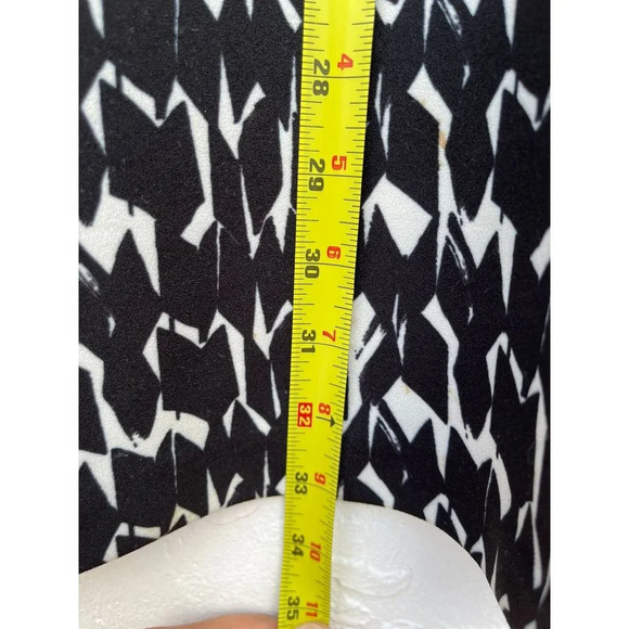 Karl Lagerfeld Womens Sleeveless Bowtie Detachable Collar A-Line Dress Black 6 - Picture 7 of 10